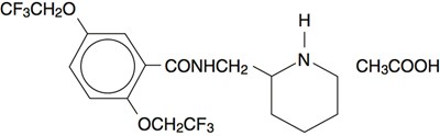 Flecainide Structural Formula (Flecainide Structural Formula)